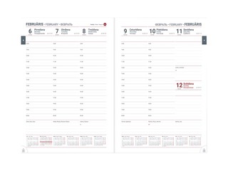 Dienasgrāmata VIP, A4, mākslīgā āda, tumši bēša