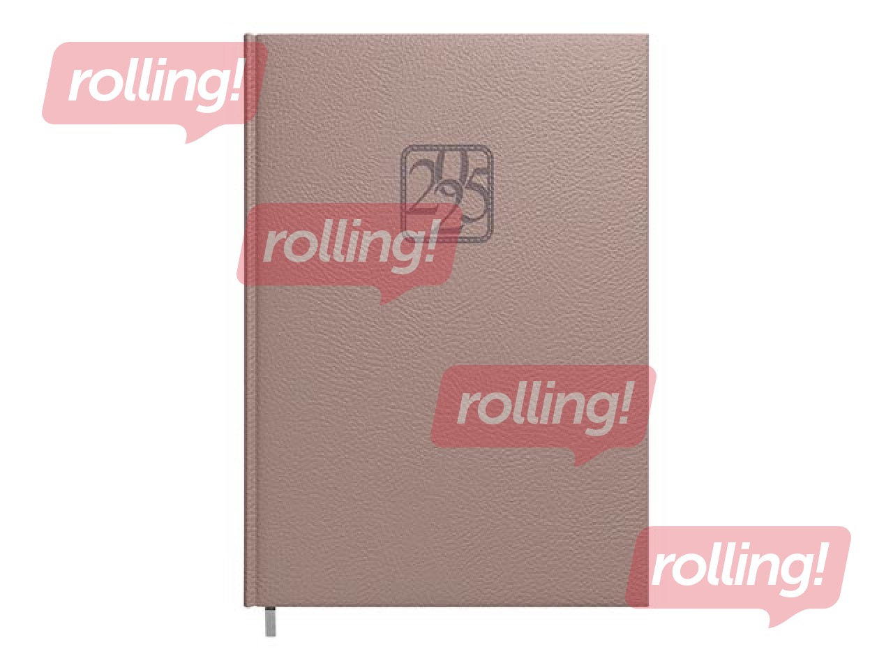 Dienasgrāmata VIP, A4, mākslīgā āda, tumši bēša