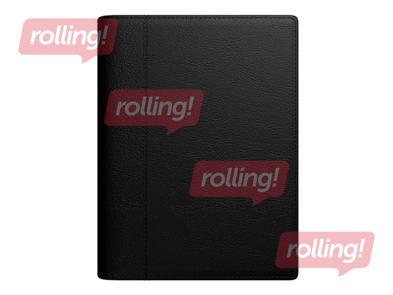 Dienasgrāmata Unika Spirex, A5, mākslīgā āda, melna