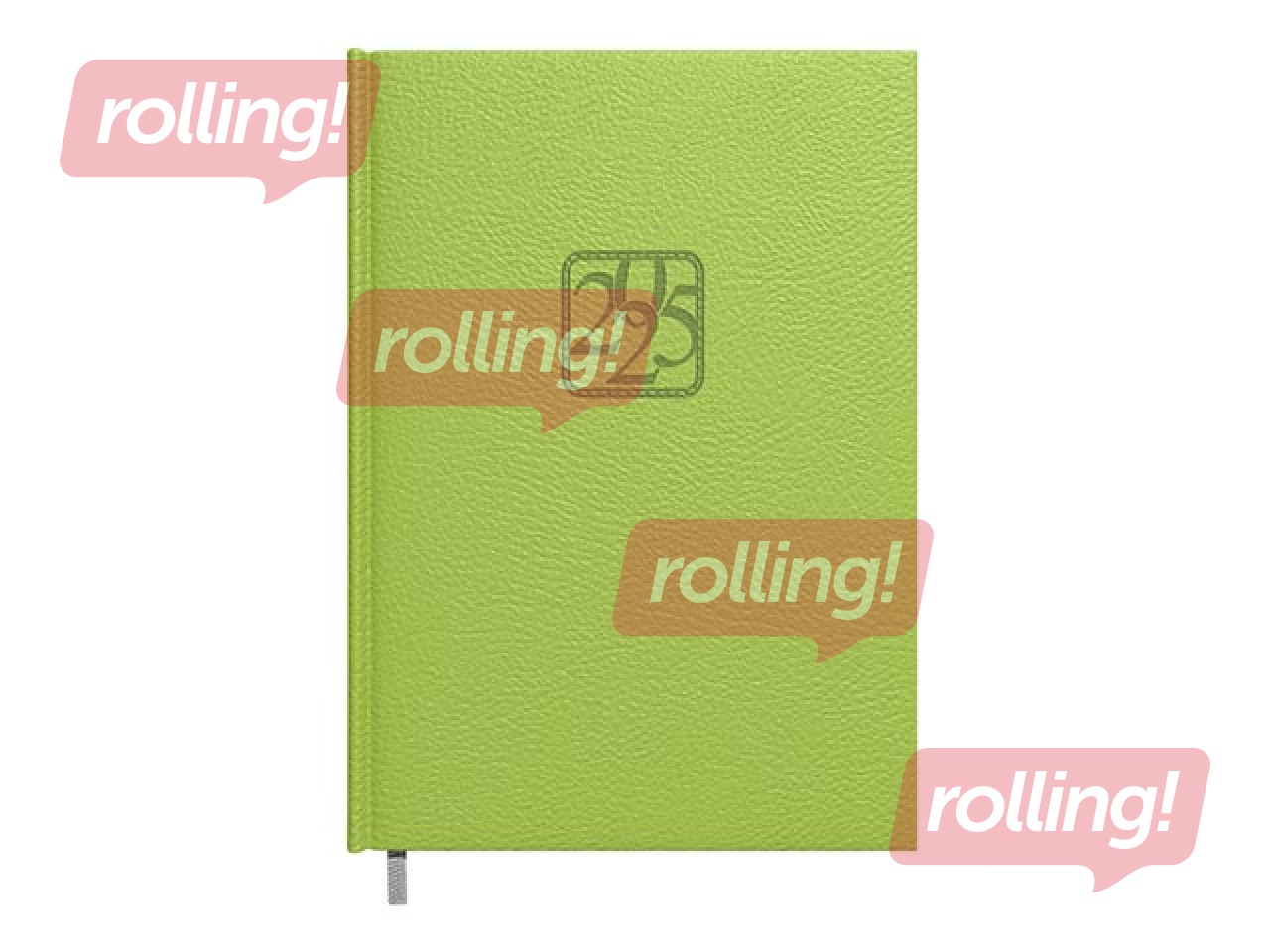 Dienasgrāmata Assistant, A5, mākslīgā āda, gaiši zaļa