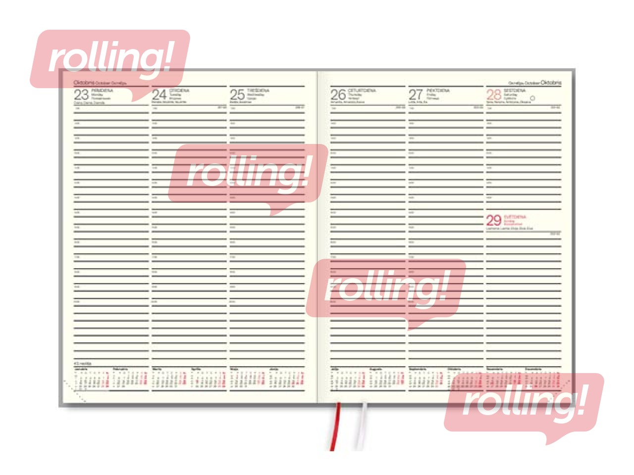 Dienasgrāmata Advocate, A4, āda, zila