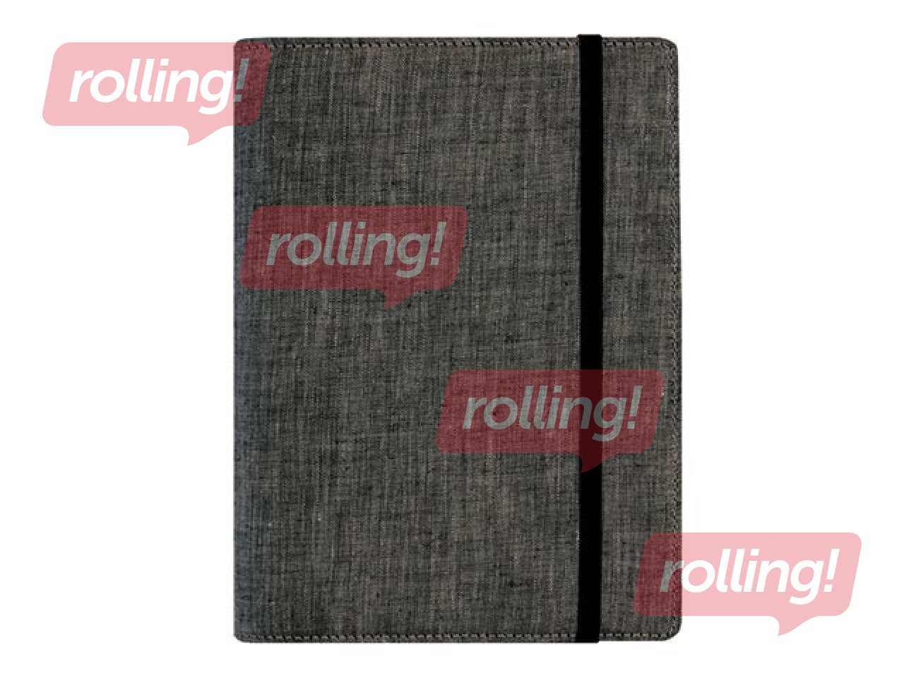 Dienasgrāmata Boss Spirex Linen, A5, tumši pelēka