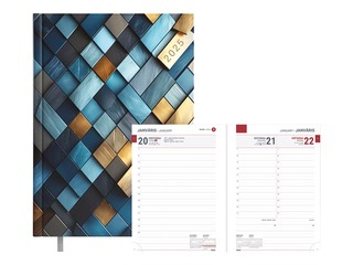 Dienasgrāmata Tempo Diena, Artisan, krāsains dizains