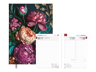 Dienasgrāmata Tempo Diena, Silvia, krāsains dizains