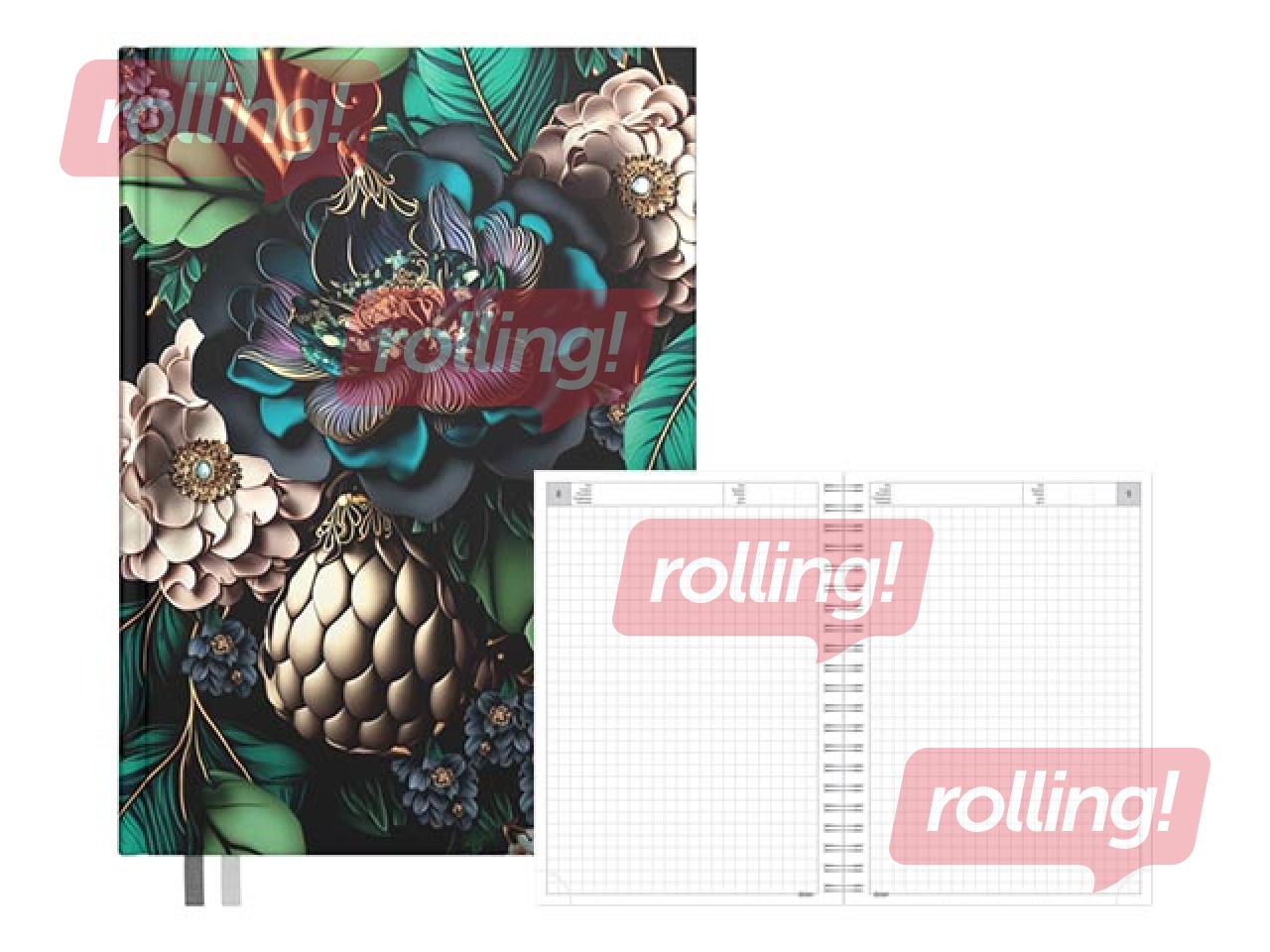 Dienasgrāmata - piezīmju bloks, A5, Barbara