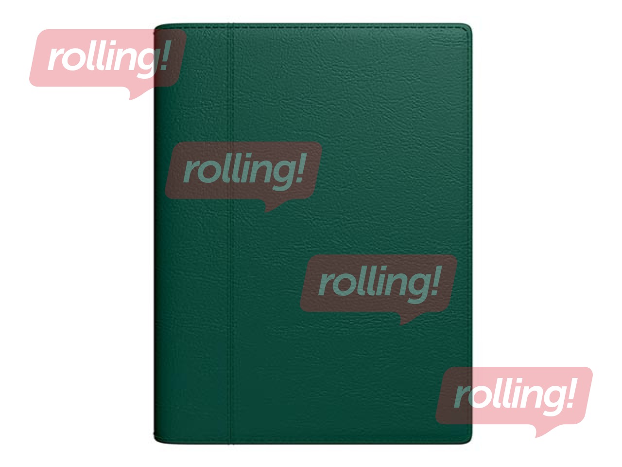 Dienasgrāmata Unika Spirex, mākslīgā āda, tumši zaļa
