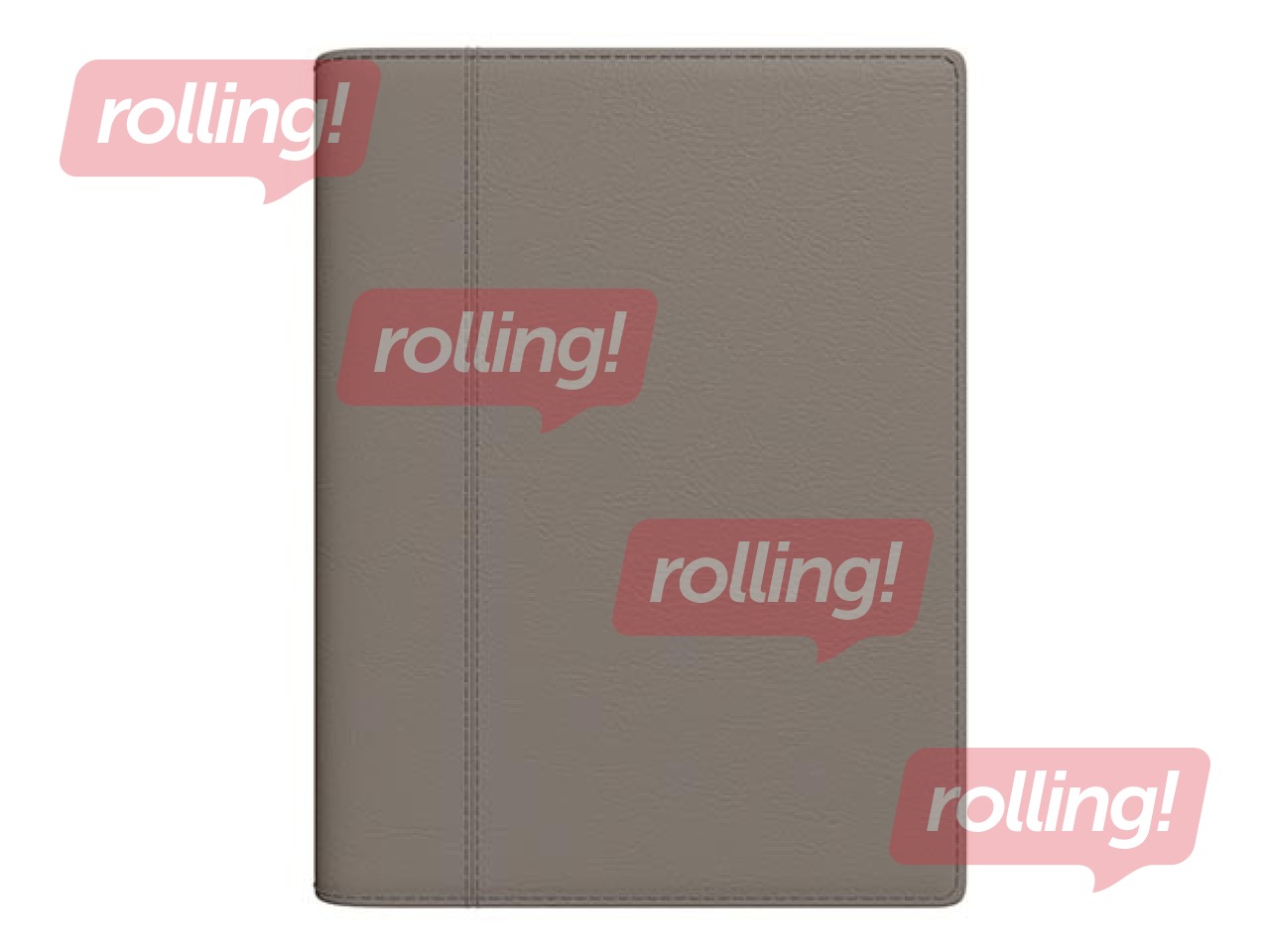 Dienasgrāmata Unika Spirex, mākslīgā āda, pelēka