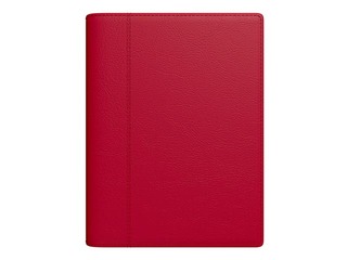 Dienasgrāmata Unika Spirex, mākslīgā āda, sarkana