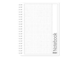 Satura bloks bez datumiem Tempo, rūtiņu lapas