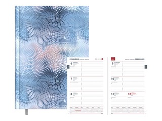 Dienasgrāmata Assistant Design, A5, Indigo