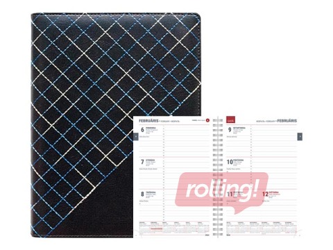 Dienasgrāmata Spirex Pattern, Sky, A5, makslīgā āda