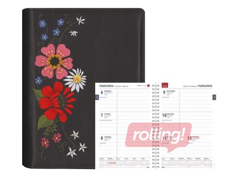 Dienasgrāmata Spirex Embroidery, Muhu, A5