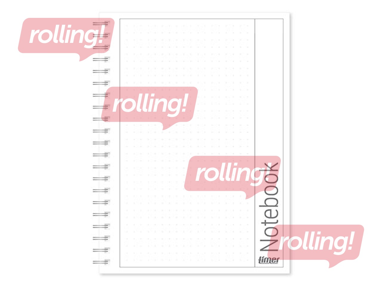 Satura bloks bez datumiem Tempo, punktotas lapas