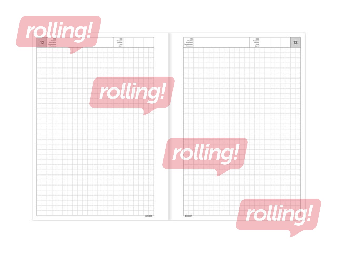 Dienasgrāmata - piezīmju bloks, 134 x 184 mm, Lotus