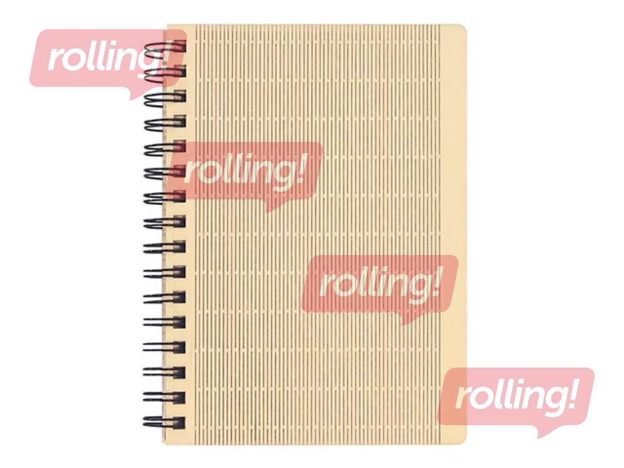 Dienasgrāmata - piezīmju bloks, Tempo Wood Flex, punktotas lapas