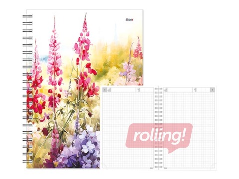 Dienasgrāmata - piezīmju bloks, Tempo Spiral, rūtiņu, Summer Spirit