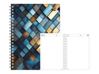 Dienasgrāmata - piezīmju bloks bez datumiem, Tempo Spiral, punktotas lapas, Artisan