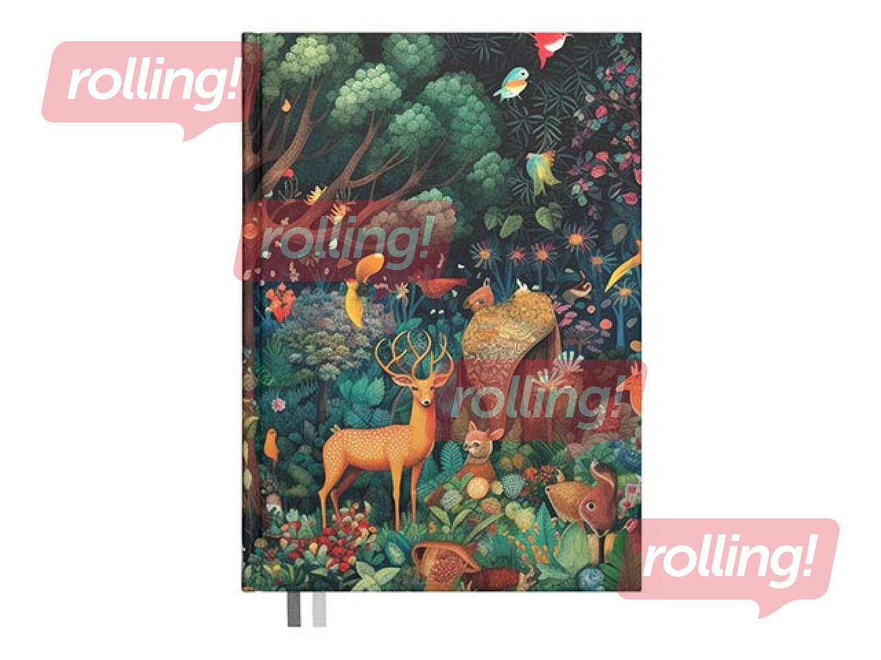 Dienasgrāmata - piezīmju bloks, A5 Dotted Flex, Party