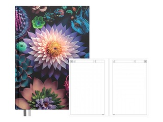 Dienasgrāmata - piezīmju bloks, A5 Dotted Flex, Queen