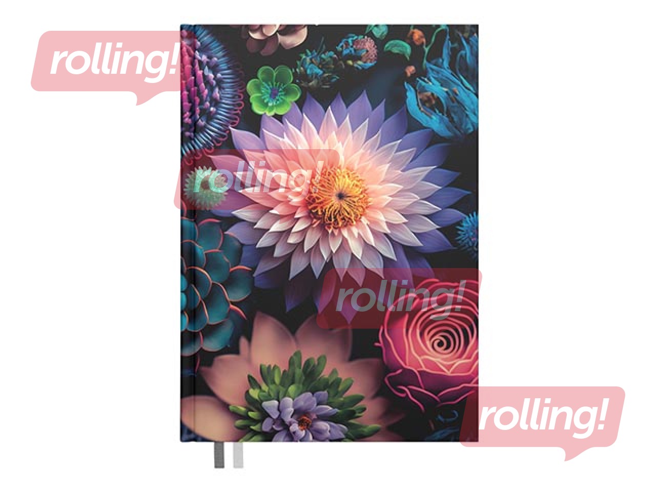 Dienasgrāmata - piezīmju bloks, A5 Dotted Flex, Queen