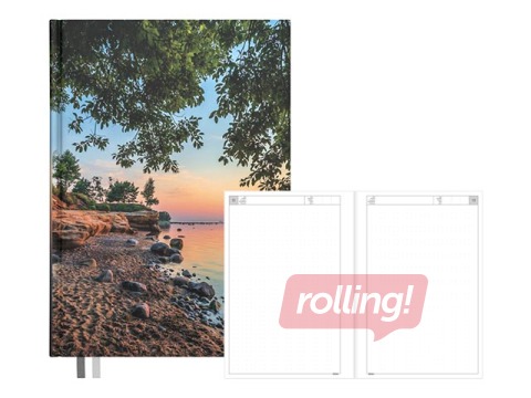 Dienasgrāmata - piezīmju bloks, A5 Dotted Flex, Sunset