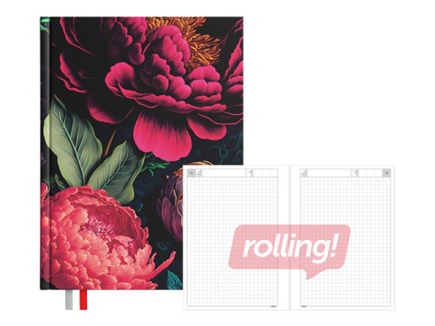 Dienasgrāmata - piezīmju bloks, 134 x 184 mm, Madonna