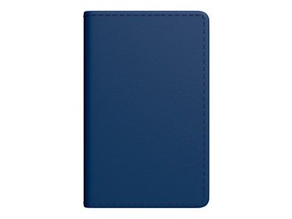 Dienasgrāmata - piezīmju bloks, Mini A8, punktotas lapas, tumši zils