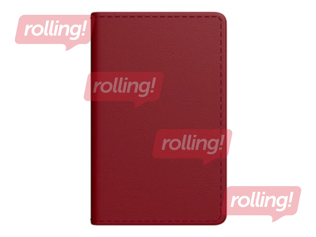 Dienasgrāmata - piezīmju bloks, Mini A8, punktotas lapas, bordo