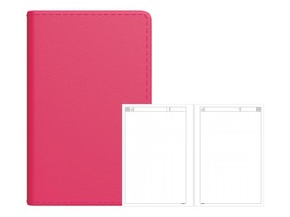 Dienasgrāmata - piezīmju bloks, Mini A8, punktotas lapas, rozā