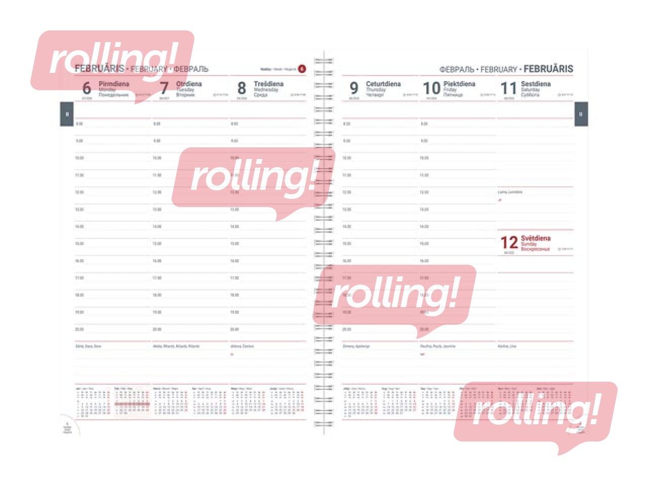 Dienasgrāmata VIP Spirex, A4, mākslīgā āda, metāliski brūna