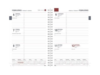 Dienasgrāmata Spirex Exclusive, A5, pelēks/gaiši brūns