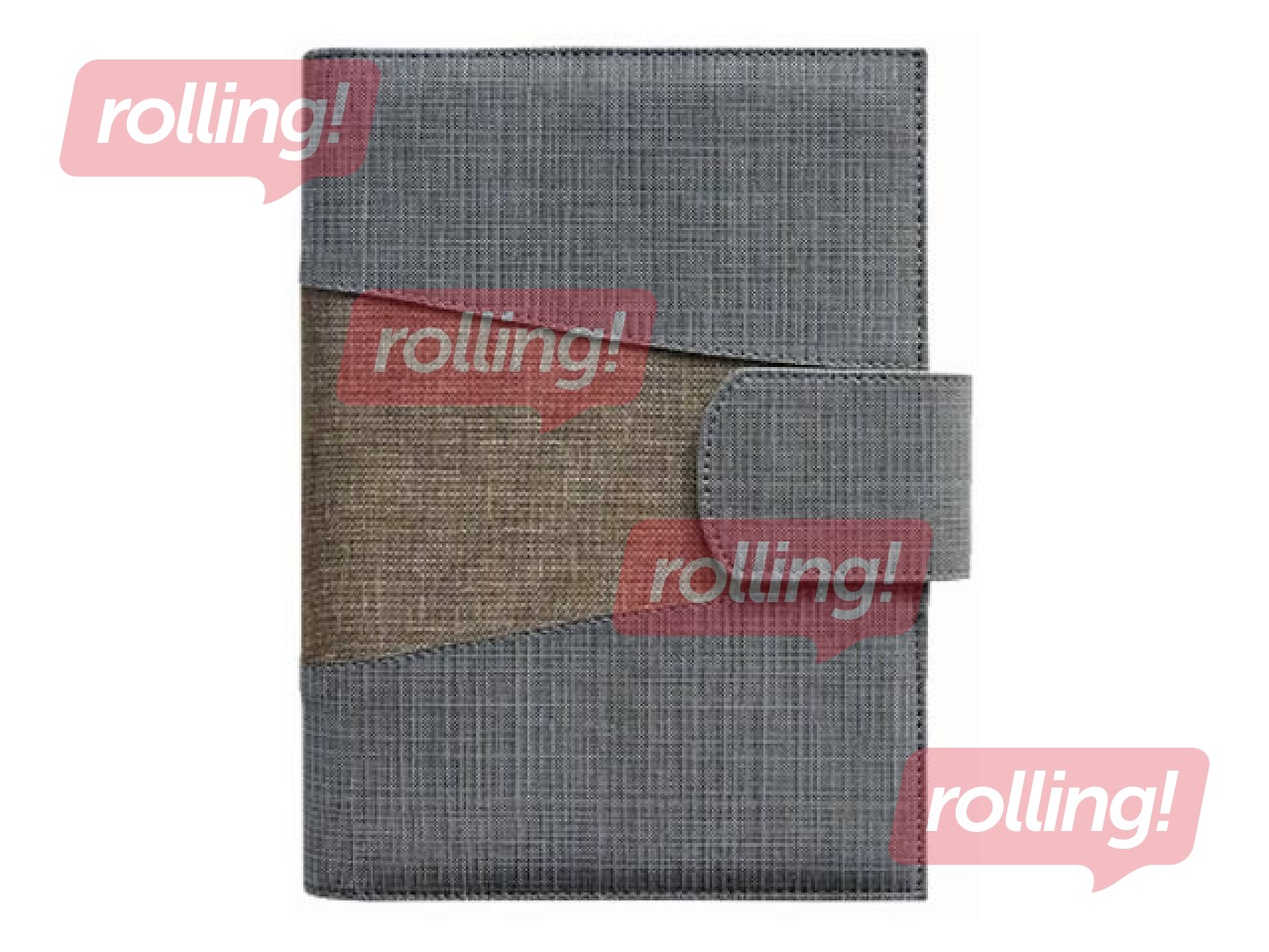 Dienasgrāmata Spirex Exclusive, A5, pelēks/gaiši brūns