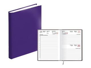 Kabatas kalendārs Mono, A6, balacron, violets