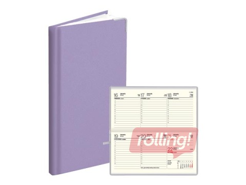 Kabatas kalendārs Lady, balacron, gaiši violets