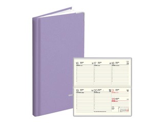 Kabatas kalendārs Lady, balacron, gaiši violets