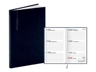 Kabatas kalendārs Pocket Flex, basis, melns