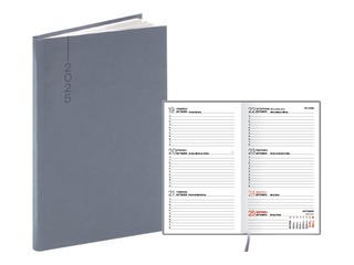 Kabatas kalendārs Pocket Flex, basis, pelēks