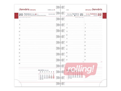 Satura bloks Midi Spirex, Diena 