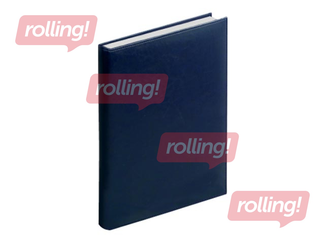 Kabatas kalendārs Mono, A6, āda, zils