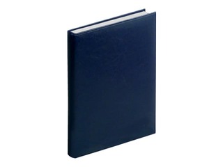 Kabatas kalendārs Mono, A6, āda, zils