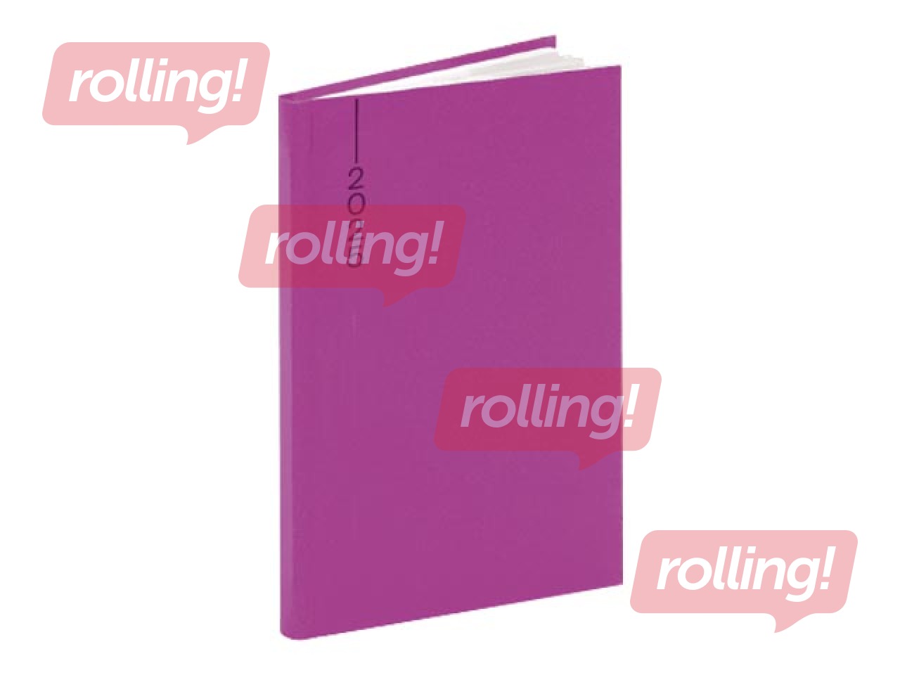 Kabatas kalendārs Pocket, balacron Flex, spilgti violets