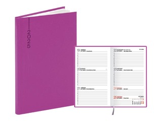 Kabatas kalendārs Pocket, balacron Flex, spilgti violets