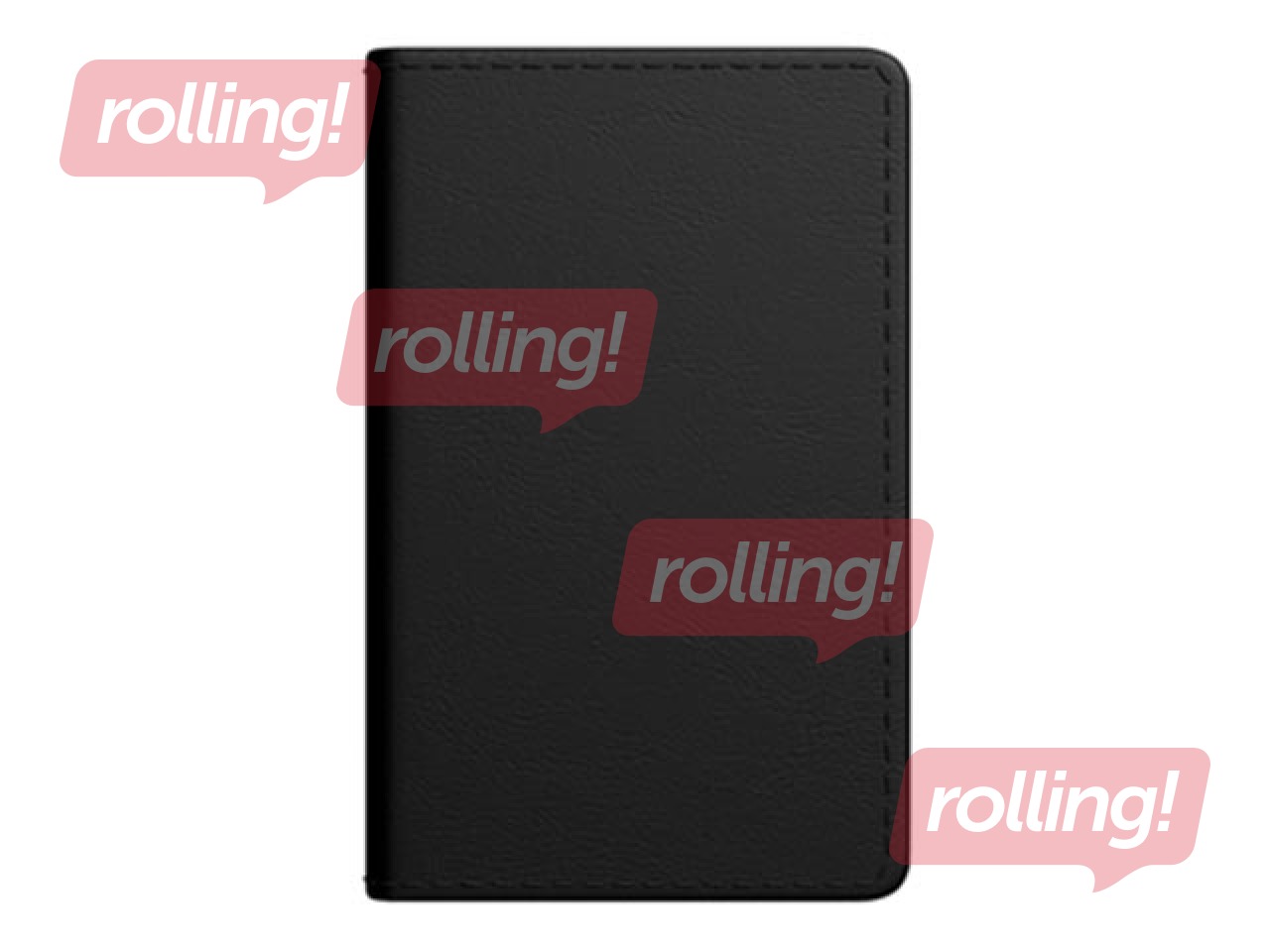 Kabatas kalendārs Mini A8, mākslīgā āda, melns