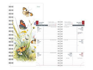 Kabatas kalendārs Midi Spiral Design, Bliss