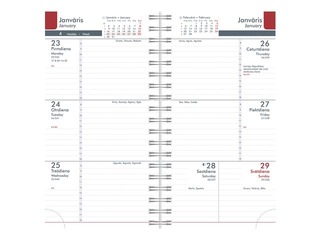 Kabatas kalendārs Midi Spiral Design, Paula