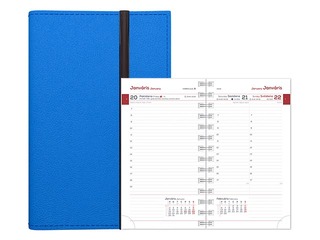 Kabatas kalendārs Midi Flex Diena, zils