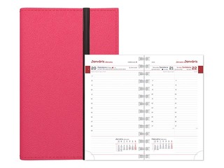 Kabatas kalendārs Midi Flex Diena, sarkana