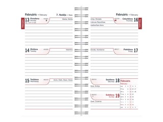 Kabatas kalendārs Mini Spiral Design, Miree