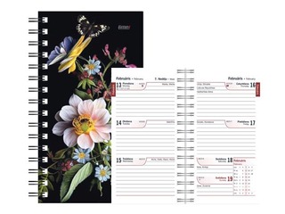 Kabatas kalendārs Mini Spiral Design, Midsummer