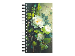 Kabatas kalendārs Mini Spiral Design, Bianca